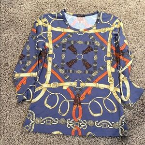 J. McLaughlin Blue Top